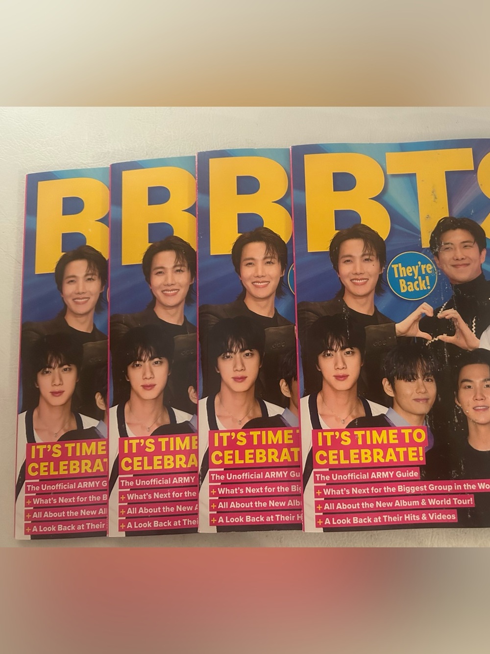 BTS K-Pop Fan Magazine Set!